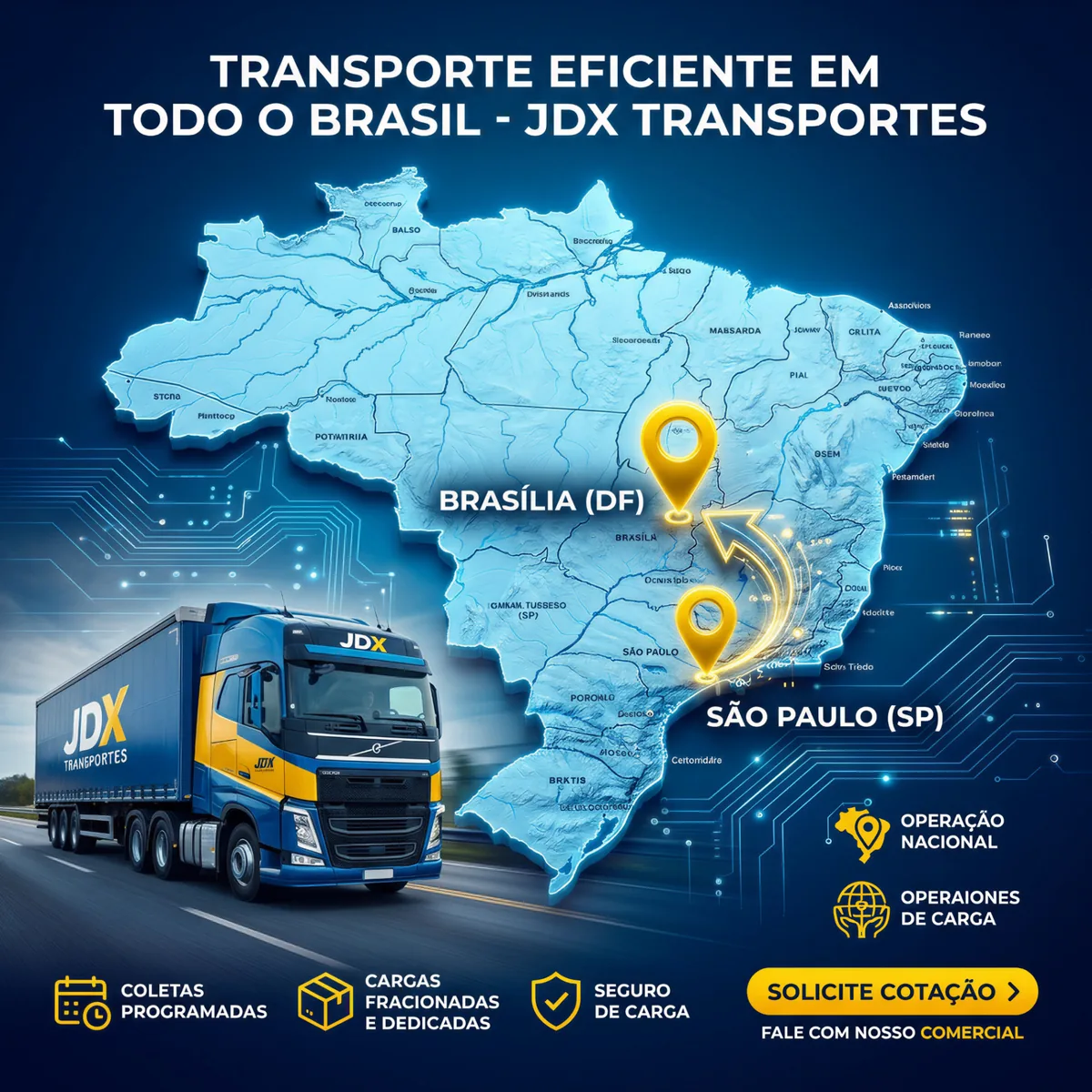 Frete Brasília para São Paulo: Prazos, Valores e Melhores Opções em 2025
