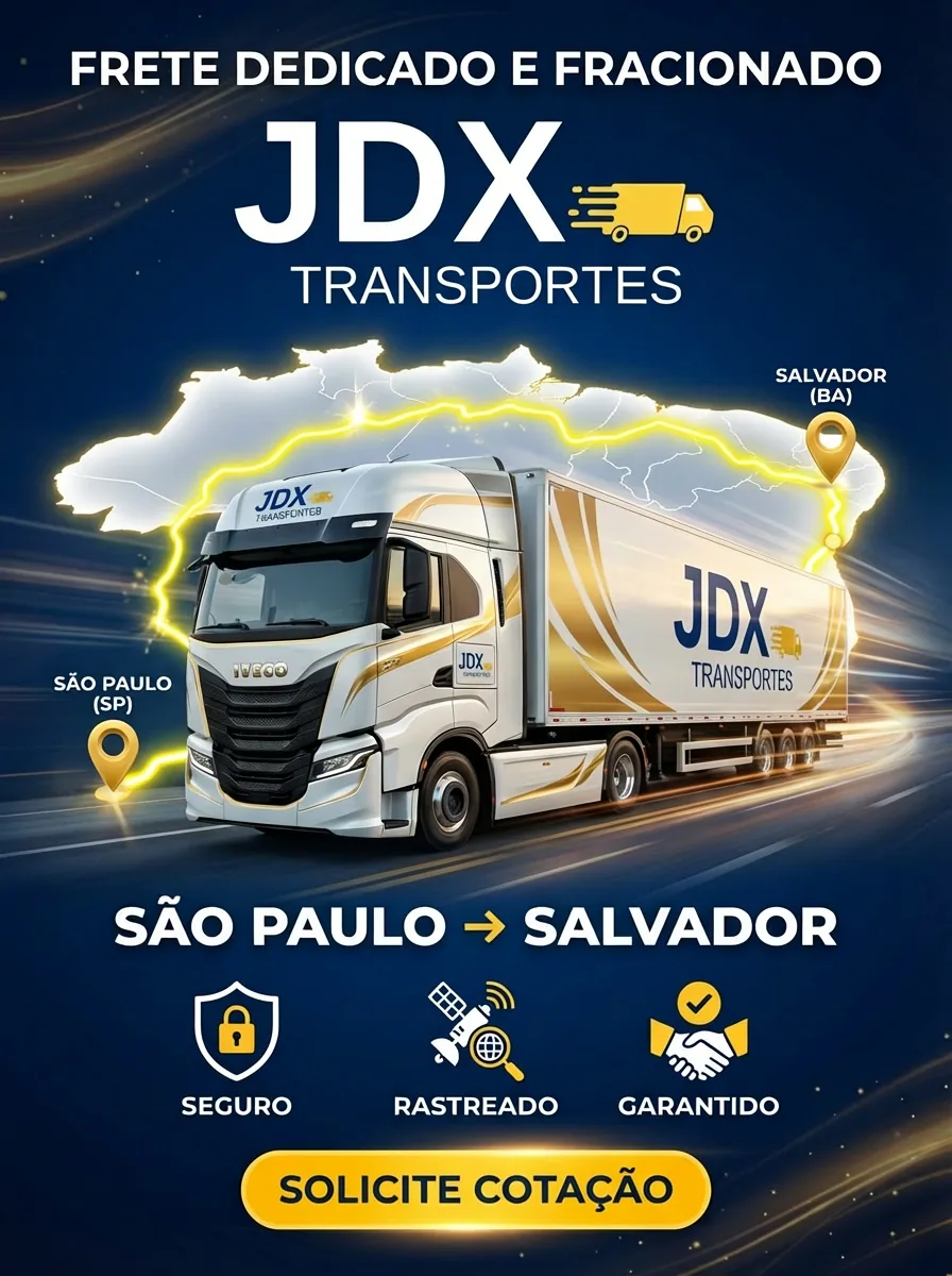 Frete Salvador para São Paulo: Prazos, Valores e Melhores Opções em 2025